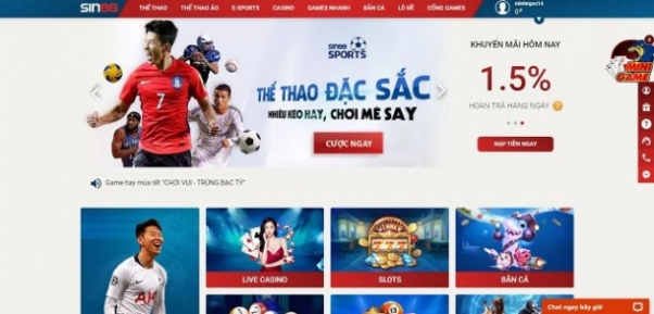 Hướng dẫn chơi Casino Online Sin88 chi tiết