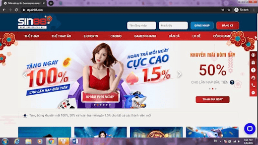 Hướng dẫn chơi Casino Online Sin88 chi tiết